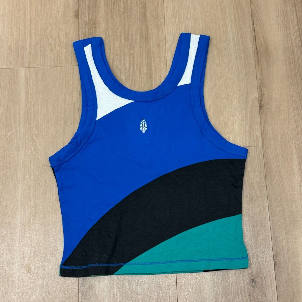 Free People Movement - Back To Basics Printed Tank - Women's XS - NWOT - Picture 3 of 4